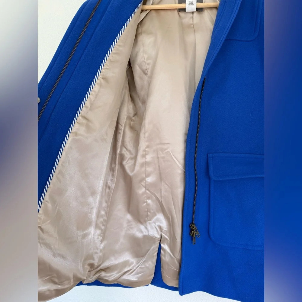 J. Crew Stadium Cloth Pea Coat - Picture 5 of 9